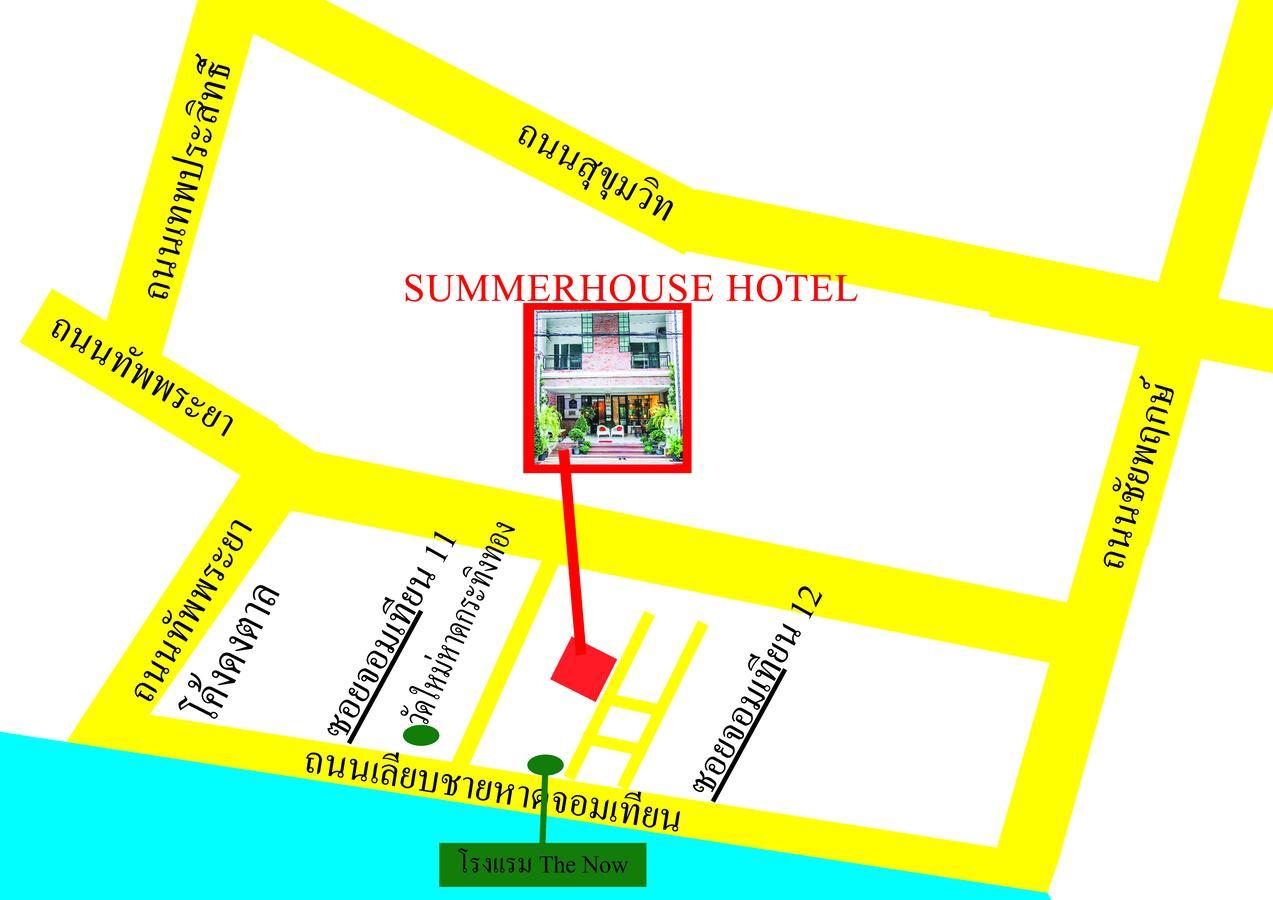 Boutique Summer House Jomtien Beach Exterior foto